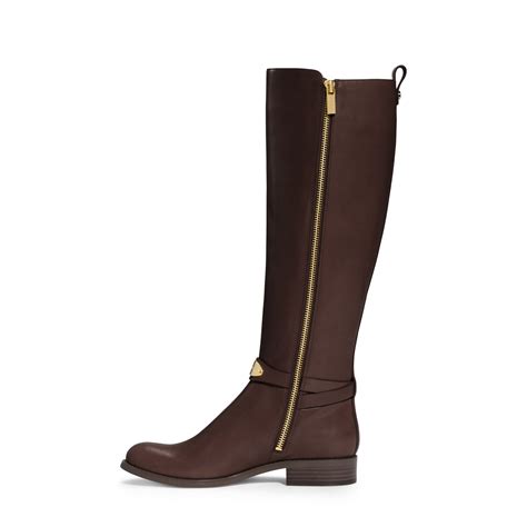 michael kors arley riding boots|Arley Leather Boot .